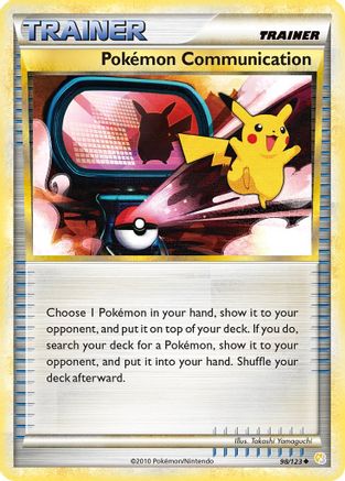 Pokemon Communication 098/123 HeartGold SoulSilver - Uncommon