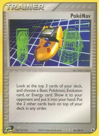 Pokenav 088/109 - Reverse Holofoil Ruby and Sapphire - Uncommon