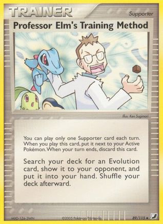 Professor Elm's Training Method 089/115 Unseen Forces - Uncommon