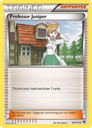 Professor Juniper 084/101 Plasma Blast - Uncommon