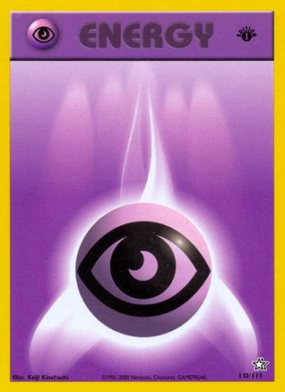 Psychic Energy 110/111 - 1st Edition Neo Genesis - Common