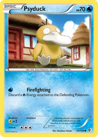 Psyduck (33) (33) 033/149 Boundaries Crossed - Common