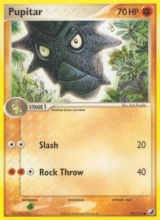 Pupitar 070 - Reverse Holofoil Unseen Forces - Common
