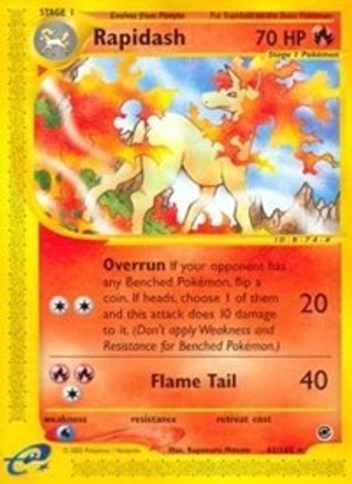 Rapidash (62) (62) 062 Expedition - Rare