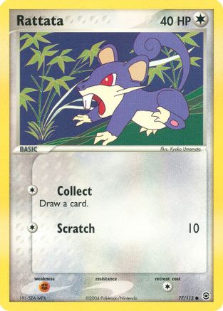Rattata 077/112 FireRed & LeafGreen - Common