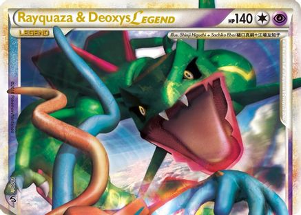 Rayquaza & Deoxys Legend (Top) 089 - Holofoil Undaunted - Ultra Rare