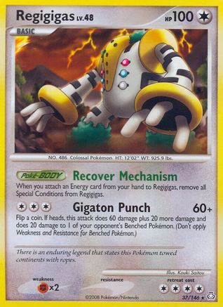 Regigigas (37) (37) 037 Legends Awakened - Rare