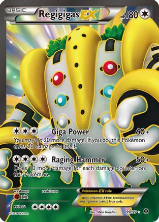 Regigigas EX (99 Full Art) (99 Full Art) 099 - Holofoil Next Destinies - Ultra Rare