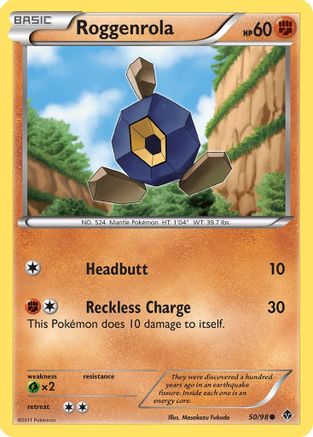 Roggenrola (50) (50) 050 Emerging Powers - Common
