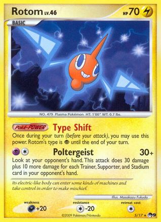 Rotom 005 POP Series 9 - Rare