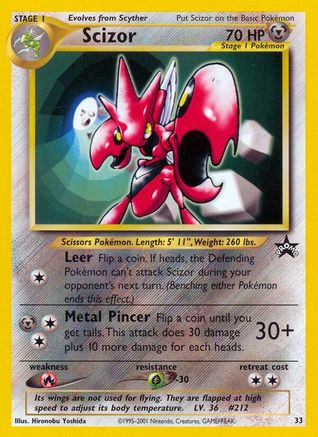 Scizor 033/53 WoTC Promo - Promo