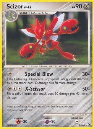Scizor 029 - Reverse Holofoil Majestic Dawn - Rare