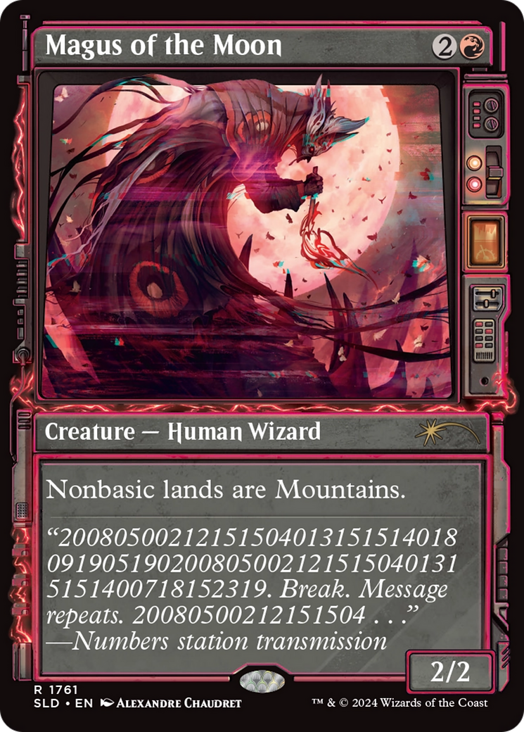 Magus of the Moon (SLD-1761) - Secret Lair Drop: (Showcase) Foil