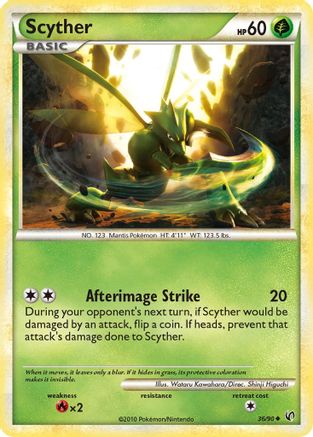 Scyther (36) (36) 036/90 Undaunted - Uncommon