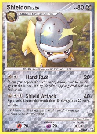 Shieldon 063/123 Mysterious Treasures - Uncommon