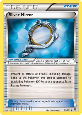 Silver Mirror 089 - Reverse Holofoil Plasma Blast - Uncommon