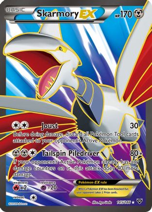 Skarmory EX (145 Full Art) (145 Full Art) 145 - Holofoil XY Base Set - Ultra Rare