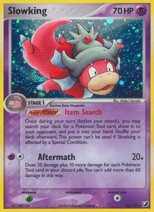 Slowking 014 - Holofoil Unseen Forces - Holo Rare