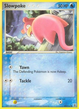 Slowpoke 083/113 - Reverse Holofoil Delta Species - Common