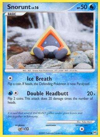 Snorunt 075/99 Arceus - Common