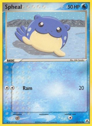 Spheal 065/92 Legend Maker - Common