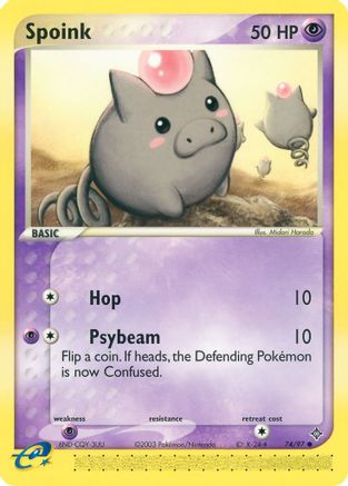 Spoink 074/97 Dragon - Common