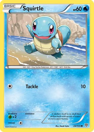 Squirtle 024/135 Plasma Storm - Common