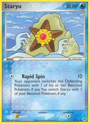 Staryu 077/107 Deoxys - Common