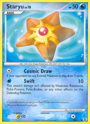 Staryu 083/111 Rising Rivals - Common