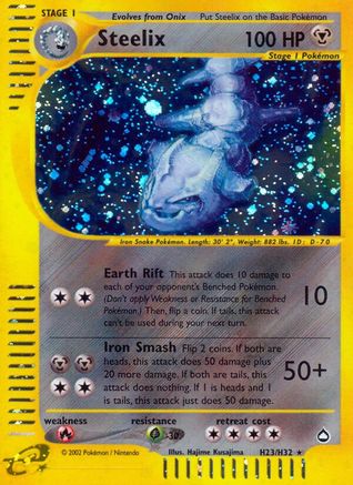 Steelix (H23) (H23) H23 - Holofoil Aquapolis - Holo Rare