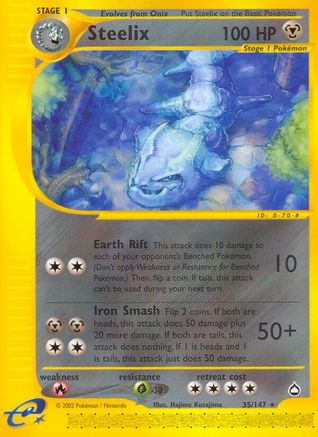 Steelix 035 Aquapolis - Rare