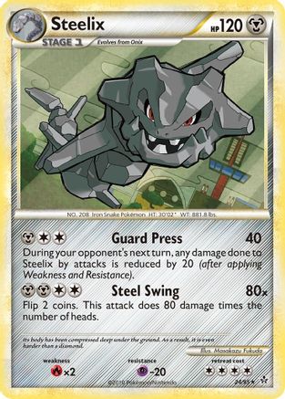 Steelix 024 - Reverse Holofoil Unleashed - Rare