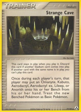 Strange Cave 077 - Reverse Holofoil Legend Maker - Uncommon