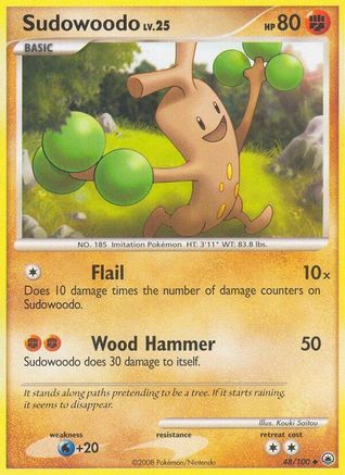 Sudowoodo 048 Majestic Dawn - Uncommon