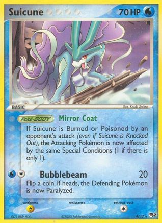 Suicune 004 POP Series 2 - Rare