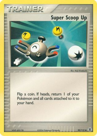 Super Scoop Up 099 - Reverse Holofoil FireRed & LeafGreen - Uncommon