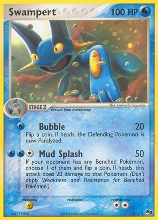 Swampert 005 POP Series 1 - Rare