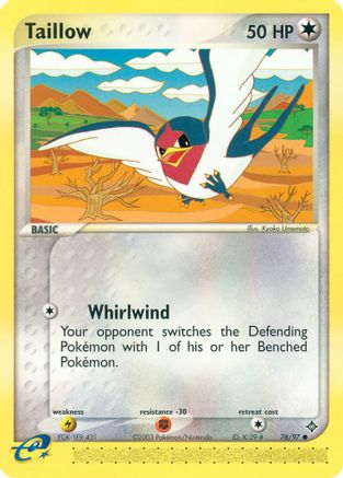 Taillow 076/97 Dragon - Common