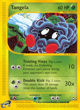 Tangela 112 Aquapolis - Common