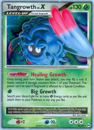 Tangrowth Lv.X 099 - Holofoil Arceus - Ultra Rare