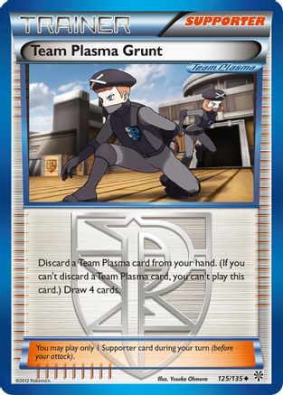 Team Plasma Grunt (Team Plasma) 125/135 Plasma Storm - Uncommon