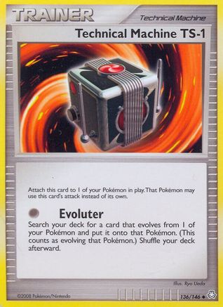 Technical Machine TS-1 136 - Reverse Holofoil Legends Awakened - Uncommon