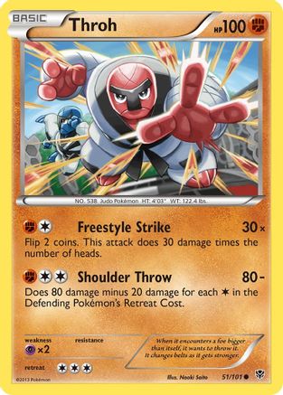 Throh 051 - Reverse Holofoil Plasma Blast - Common