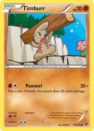 Timburr 065 XY Base Set - Common