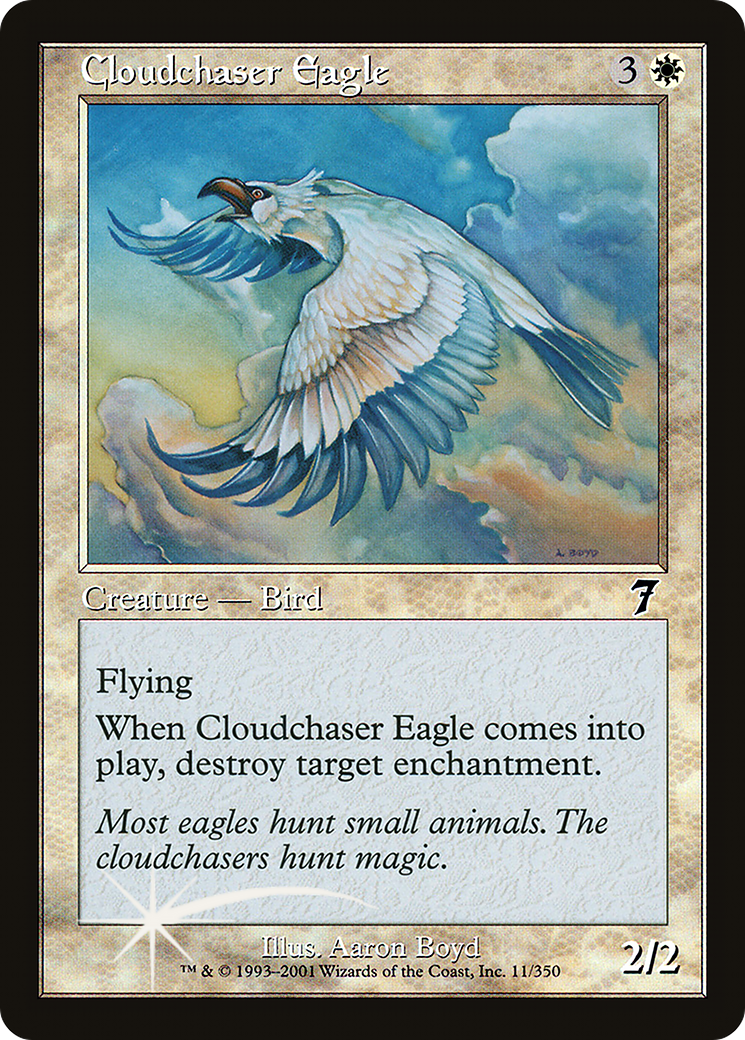 Cloudchaser Eagle (7ED-11★) - 7th Edition Foil