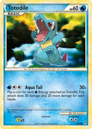 Totodile 074/95 Call of Legends - Common