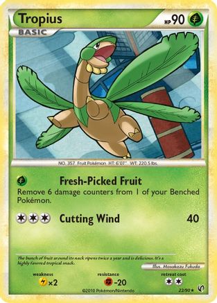 Tropius 022 Undaunted - Rare