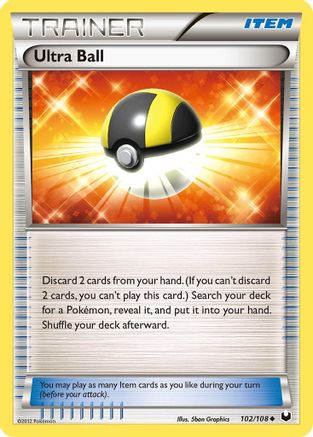 Ultra Ball 102/108 Dark Explorers - Uncommon