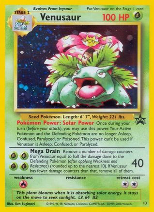 Venusaur 013/53 - Holofoil WoTC Promo - Promo