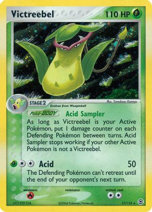 Victreebel 017 - Reverse Holofoil FireRed & LeafGreen - Holo Rare